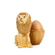 Quail Ceramics Egg Cup With Lion