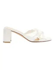 [Sandler] Aria Sandals in Ivory Satin