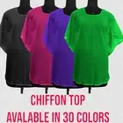 Chiffon Top Belly Dance Wear Skirt Bollywood Style Top Latest Design Top C57