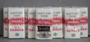 Swankie Christmas Lot of 10 Pocket Tissues Don't Get Your Tinsel in a Tangle NEW