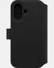 CARE by Panzer Tango Wallet Phone Case for iPhone 16 - Black