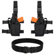 Tactical Drop Leg Pouch Left & Right Handgun Holster Pistol Holster Combat Belts