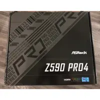 在飛比找蝦皮購物優惠-全新現貨 華擎 ASRock Z590 Pro4 ATX 主