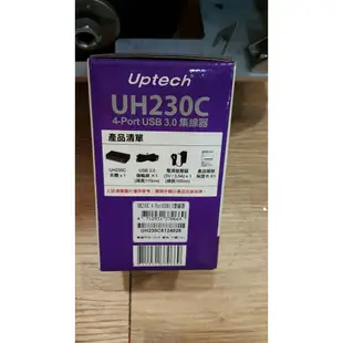 Uptech登昌恆 4-Port USB 3.0集線器 UH230C