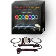 RGB Multi Color Changing LED Halo Ring kit for 2001-2005 Lexus is300 Fog Lights (for: Lexus)