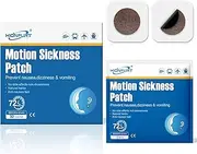Motion Sickness Patch, 32 Patches Nausea Patches, Motion Sickness Patch for Kids, Adults, Sea Sickness Patches Relieve Nausea, Vomiting, Dizziness & Other Symptoms from Ships,Trains