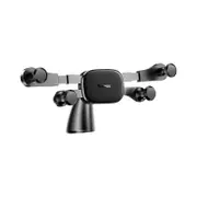 Horizontal Direct-view Gravity Linkage Automatic Lock Dashboard Car Mount Car Phone Holder For 4.7 Inch-6.5 Inch Smart Phone for iPhone 11 for Samsung Note 10 Redmi Note 8 Pro BLACK COLOR