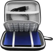 Hard Drive Carrying Case for Seagate Expansion, Backup Plus Slim, Game Drive for