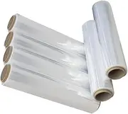 Parliky Self-Adhesive Stretch Film 160m Roll Versatile Wrap for Moving Storage Packing Wear-Resistant Shrink Film