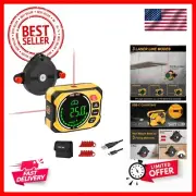 3-in-1 Digital Angle Gauge Magnetic with Laser Level, Rechargeable Digital Le...