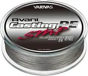 VARIVAS PE Line, Avani, Casting PE, Super Max Power, 984.4 ft (300 m), 8 Pieces, Stealth Gray