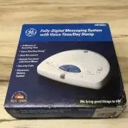 NEW ~ GE Fully Digital Messaging System With Voice Time/Day Stamp 29878GE1