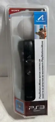Sony PS3 Play Station Move Motion Controller Black CECH-ZCM1U 98058 Sealed New