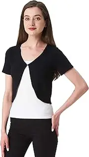 [Sofishie] Trendy Short Sleeve Shrug Open Cardigan