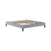 Slimline Bed Frame Heron Grey - Queen