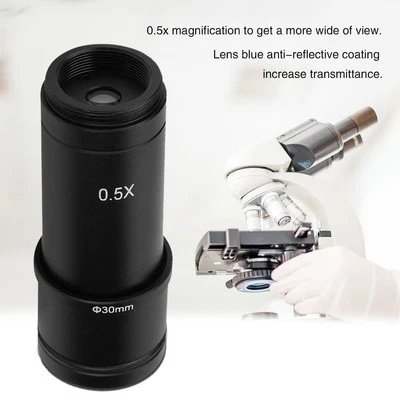 0.5X CMount 30/30.5mm Adapter for CCD Camera and Digital Eyepiece Metal Material