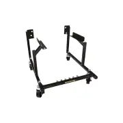 Aeroflow Brand Engine Cradle for Ford Engine solid steel wheels black
