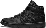 [AIR JORDAN] Jordan Womens WMNS Air 1 Mid Quilted DB6078 001 Black - Size, Black, 8.5 US