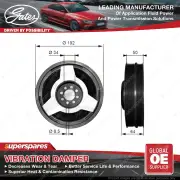Gates Harmonic Balancer for Audi A4 Allroad 4B 8D5 8E 8H7 B6 8HE B7 A6 4B5 4B2