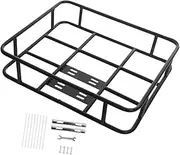 Oshhni Bike Cargo Rack Bicycle Rear Rack Touring Carrying Easy to Install Pannier Rack Carrier Rack for Takeaway Car Food Delivery