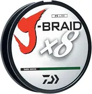 ダイワ(DAIWA) J-Braid 300M 8-Strand Woven Round Braid Line