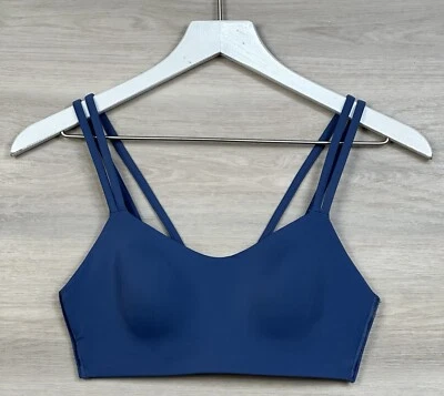Lululemon Like A Cloud Bra B/C Size 10 Pitch Blue PTBL 00242.