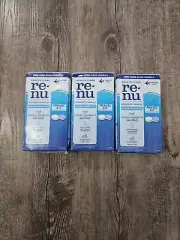 Bausch and Lomb Renu Advanced Formula Multi Purpose Sol 2 oz Travel Kit (x3)