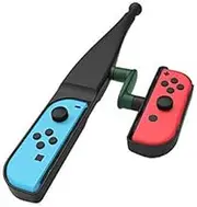 OSTENT Fish Pole Rod Prop for Nintendo Switch Gamepad Fishing Video Games