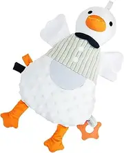 Swan Plush Toy for Baby,Cute Duck Stuffed Animal Puppet | Sensory Snuggle Toy, Sleep Soothers, Soft Calming for Storytelling