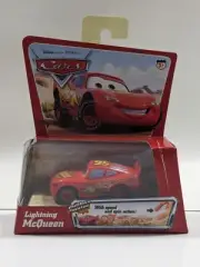 2005 Disney Cars Pullbac k Motor Lightning McQueen New NIB
