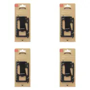 4x HardwareLab Stainless Steel Money Clip Multi-Tool Repair Camping/Hiking Black