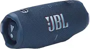 JBL Charge 6, Powerful JBL Pro Sound with AI Sound Boost, Up to 28 Hours of Playtime, Multi-Speaker Connection by Auracast, Waterproof, dustproof, and Drop-Proof, Blue