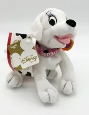 Disney Store Oddball Plush Stuffed Beanbag Toy 102 Dalmatians w Tags No Spots 8"