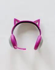 Shadow High Fashion Doll Pinky James Pink Headset Microphone Cat Ears