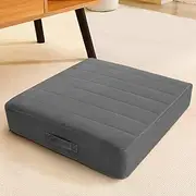 MeMoreCool Square Floor Pillow Seating for Adults Kids, Large Meditation Cushion Floor Pillow with Thick Foam & Soft Tufted Cover, Washable Big Pillow Seat Floor Cushion for Sitting Yoga