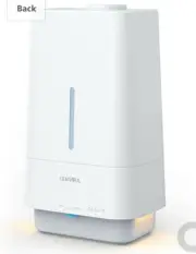 Cool Mist Humidifier 4.5L for 15-45 Hours' Runtime with Adjustable Mist Level