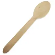 Karat WS 3.75-Inch Heavy Weight Wooden Soup Spoon, 1000/CS