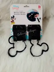 DISNEY BABY CLIP 'N CARRY MICKEY MOUSE STROLLER HOOKS.