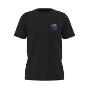VANS Kid’s Dual Palm Sun Tee VN0A7TUQ Black Size S/8-10