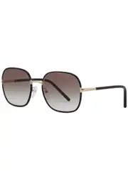 Prada Prada Metal Ovrszd Sqr SG - Black ONE ONE