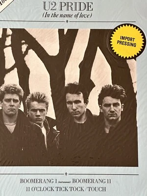 U2 - PRIDE (IN THE NAME OF LOVE) 1984 UK SEALED 12” VINYL/Mini-LP US#2 UK#3 NZ#1