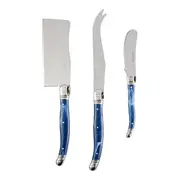 Marie Claire Laguiole Domain Set of 3 Cheese Knives