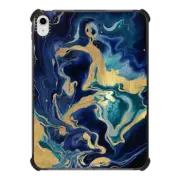 iPad 10.9-inch (10th gen) iPad Impact Case GO CHIC BLUE & GOLD