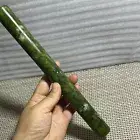 Natural Jadeite Roller Rolling Rough Raw Cut Natural Form Jade Specimen 390g A3