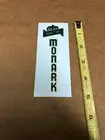 Vintage Monark Mens & Ladies Bicycle Seat Tube Decal