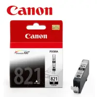 在飛比找環球Online優惠-【Canon】CLI-821BK 原廠相片黑色墨水匣