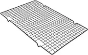 16 * 10 inch Cooling Rack for Baking, BBQ Grill Mesh Metal Barbecue Black