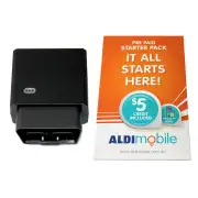 Elinz 3G GPS Tracker OBD2 Tracking Device Remote Car Diagnostic Scanner 12V 24V with ALDI Sim