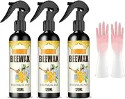 Natural Micro-Molecularized Beeswax Spray, Beeswax Spray Cleaner, 120ml Beeswax Spray, Molecularized Beeswax Spray Furniture Polish and Cleaner (3PCS)
