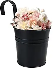 Balcony Planter - Reusable Flower Planter with Detachable Hooks - Sturdy Home Decoration, Garden Supplies for Railing, Fence, Balcony